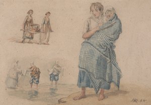 スコットランドの農民の女性 作： James Ward